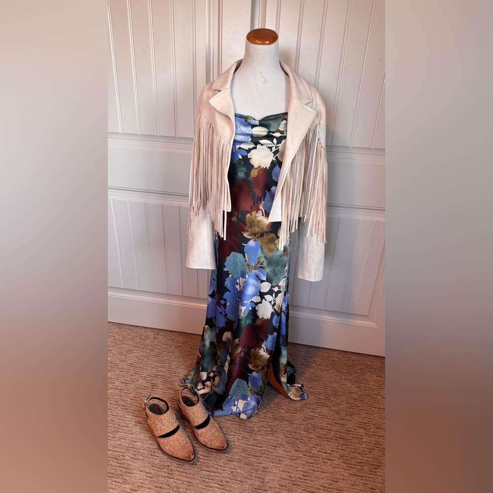 12th Tribe Floral Maxi Dress